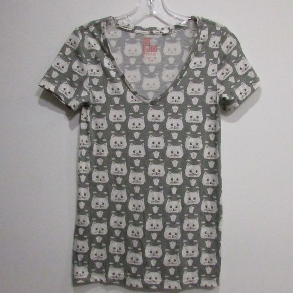 Nollie graphic cat print t-shirt - Picture 2 of 6